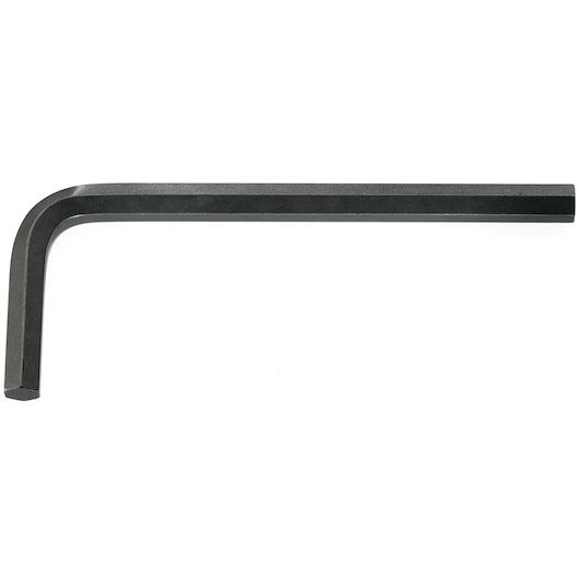 Facom 82H_7_32 hex key photography, black L-shaped tool on white background