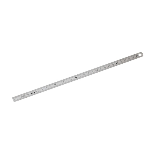 Stainless Steel Rule, 2 Sides 300mm