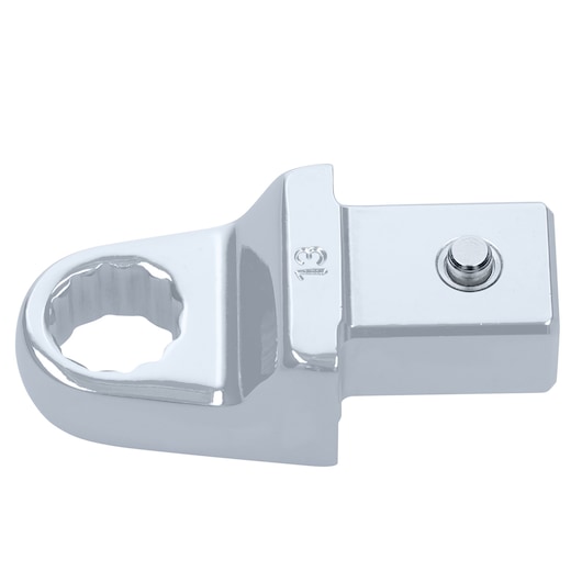 Facom chrome finish wrench adapter, SKU 13_13, close-up photography on white background.