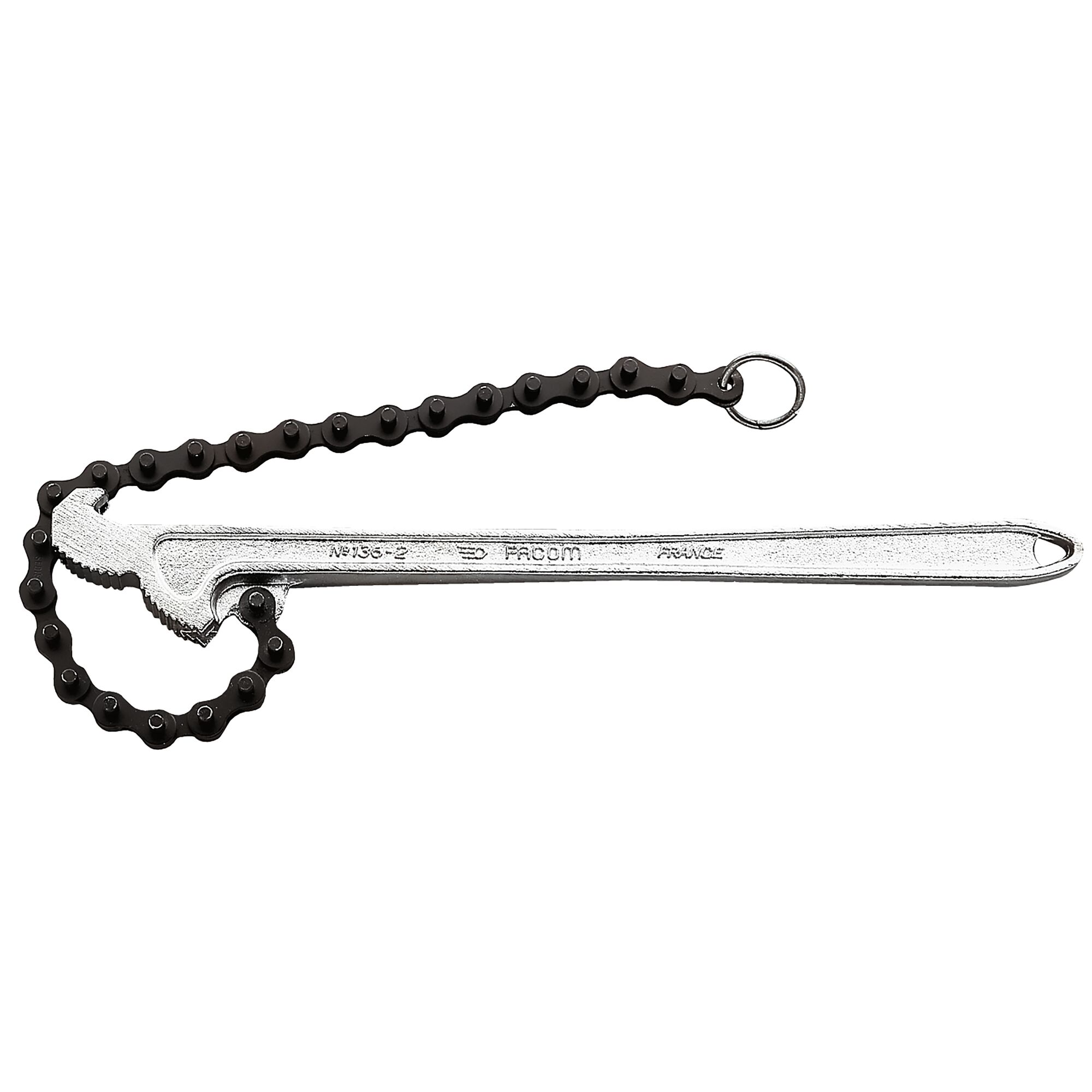 Double effect chain wrench 60 114 mm FACOM
