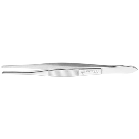 Tweezers Straight Grooved Power Nose