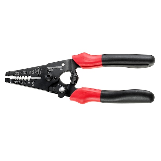 Wire Cutter and Stripper, Multi-Strand, 1 - 3 mm diameter