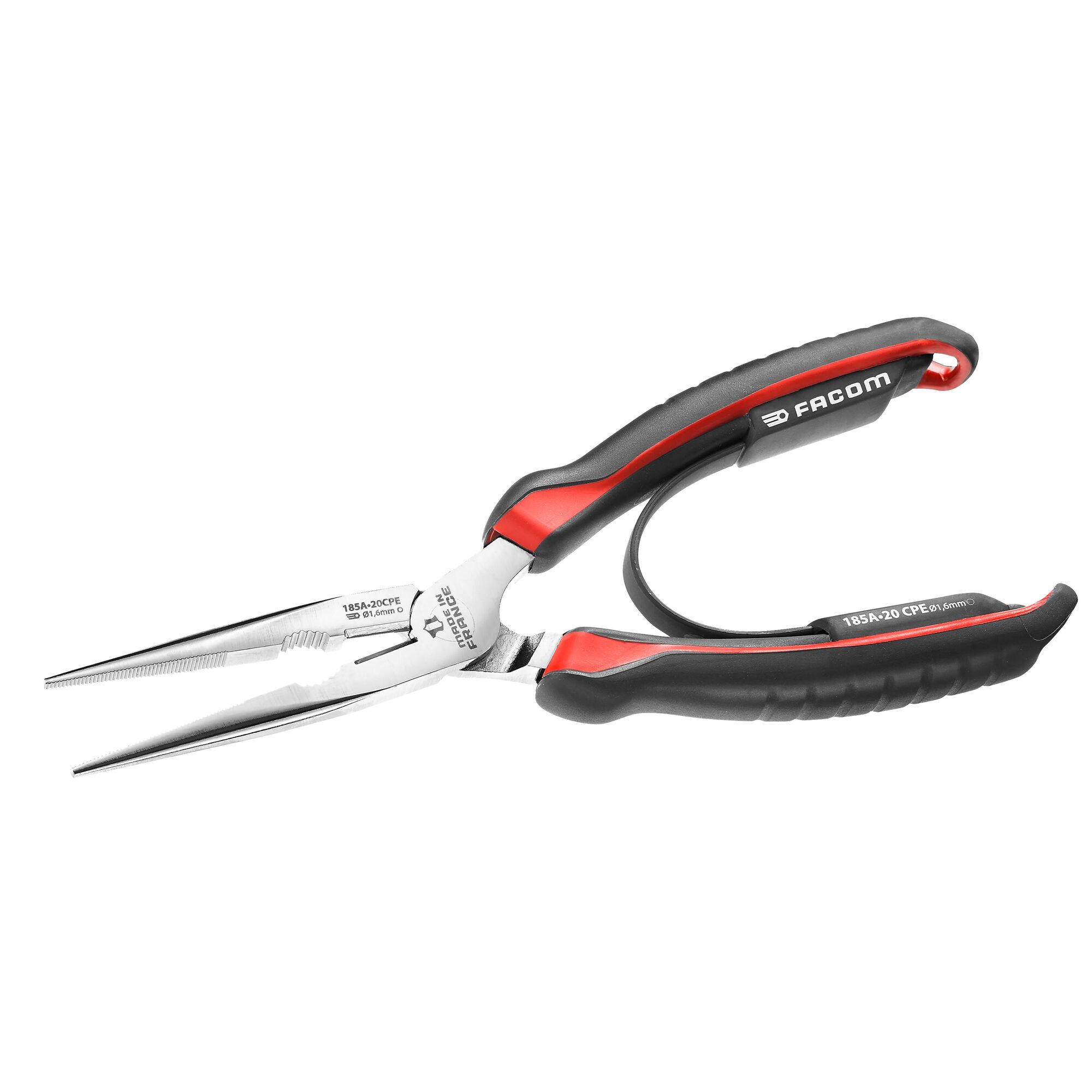 最先端 200mm FACOM | Pliers Nose Straight Half-Round Long メンテナンス