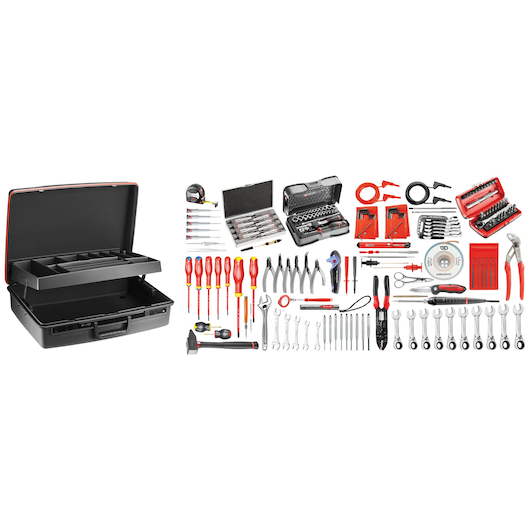 Electricians tool set  172 pieces set