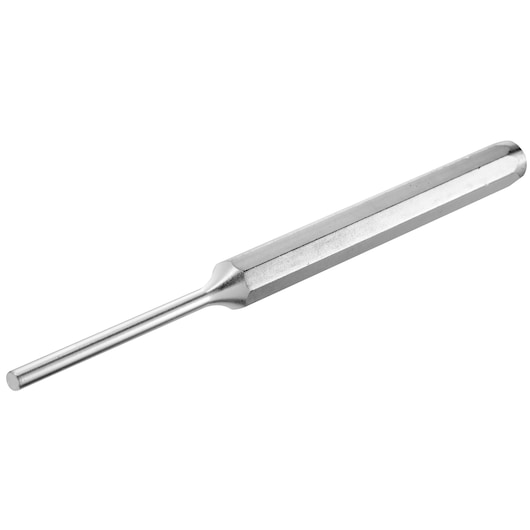 Facom 248_4 steel pin punch with hexagonal handle, side angle on white background.