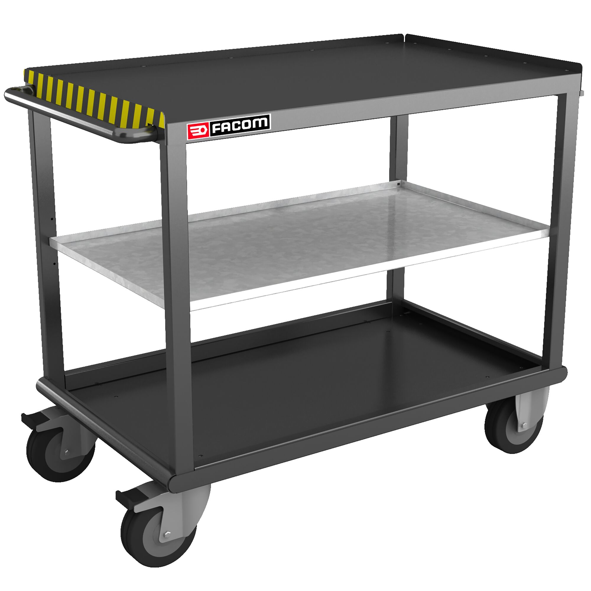 Galvanized Steel Shelf for Heavy Duty Carts 2702 and 2703 | FACOM