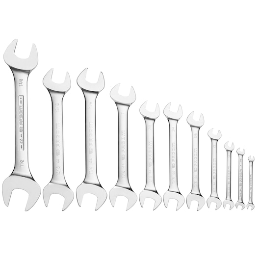Open-End Inch Wrench Set (11 pc.)