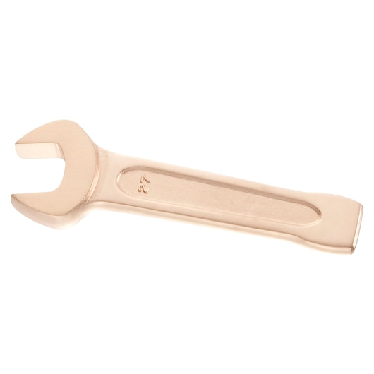 Facom wrench 4930SR, bronze color, open-end, photographed on white background, tool category.