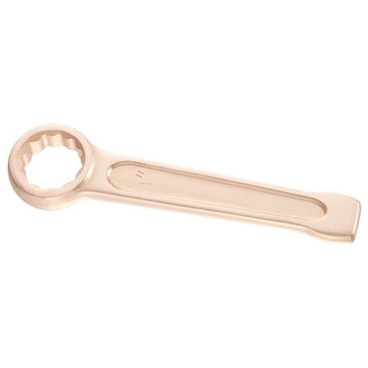 Facom bronze box-end slugging wrench SKU 50_1P1_16SR, side view, on white background