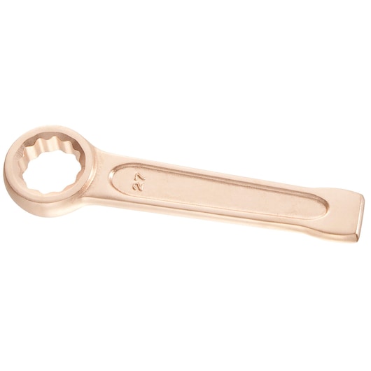 Facom 5022SR bronze box-end wrench with flat handle, product photo on white background.