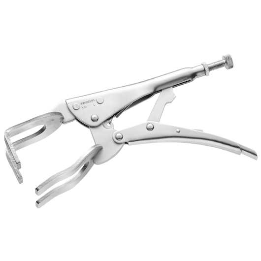 Lock-grip pliers for angle sections, 280 mm
