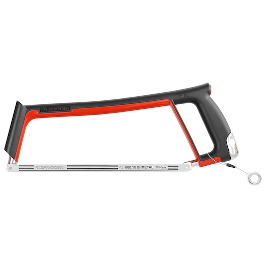 Compact hacksaw frameSafety Lock System