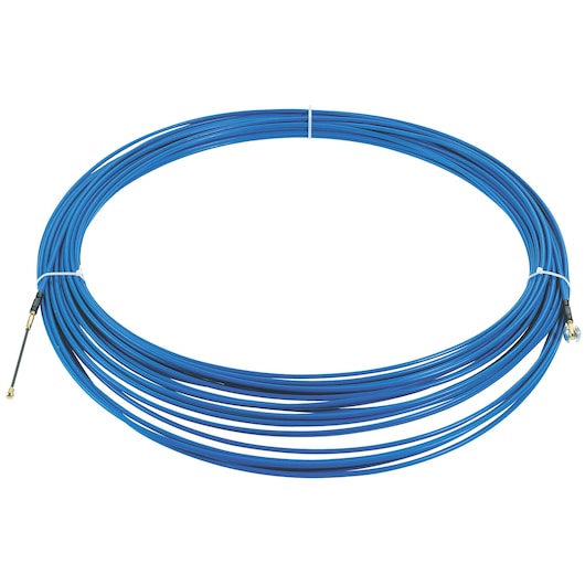 Wire puller flexible nylon steel 50 m length, 6 mm diameter