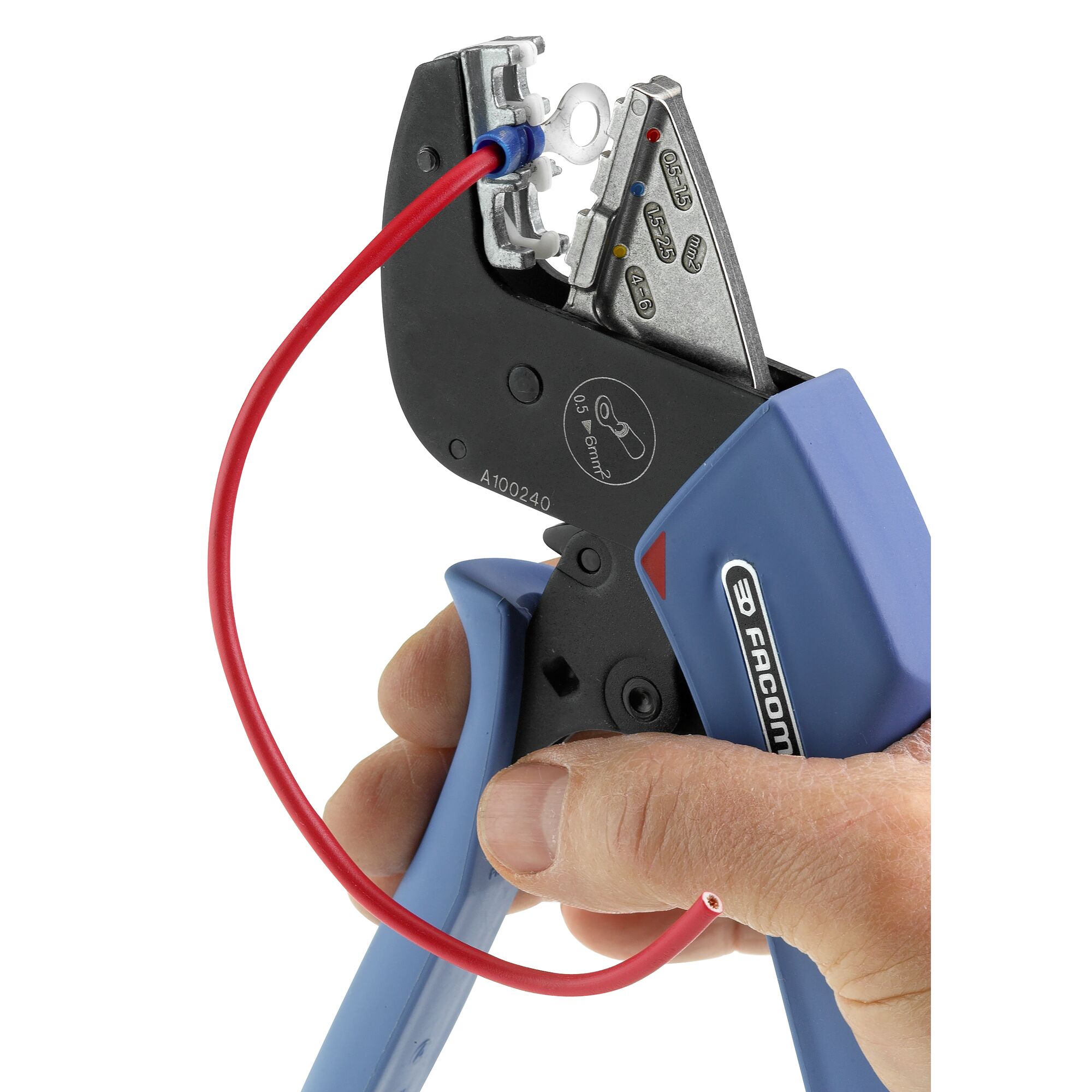 SERKAN® Ratchet Crimping Pliers for Insulated Terminals With