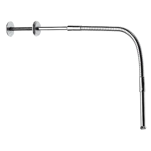 Facom 826_1 flexible magnetic pickup tool, chrome finish, product side view on white background.