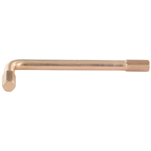 Facom 82H_7SR L-shaped hex key, gold finish, photographed on white background, tool category.