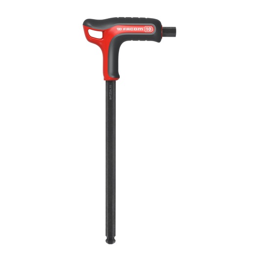 Metric P-Handle hexagonal key with ball end,  10 mm