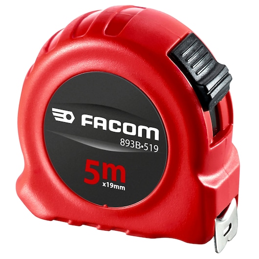 Metric Short Tape 5m x 19mm, RED Series