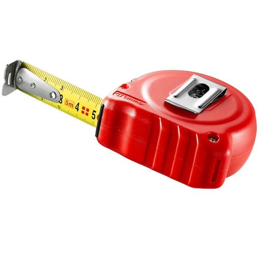 Metric Short Tape 5m x 19mm, RED Series