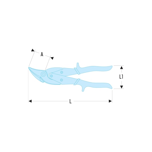 Straight Cut Aircraft Shears