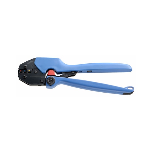 Crimping pliers for insulated terminals