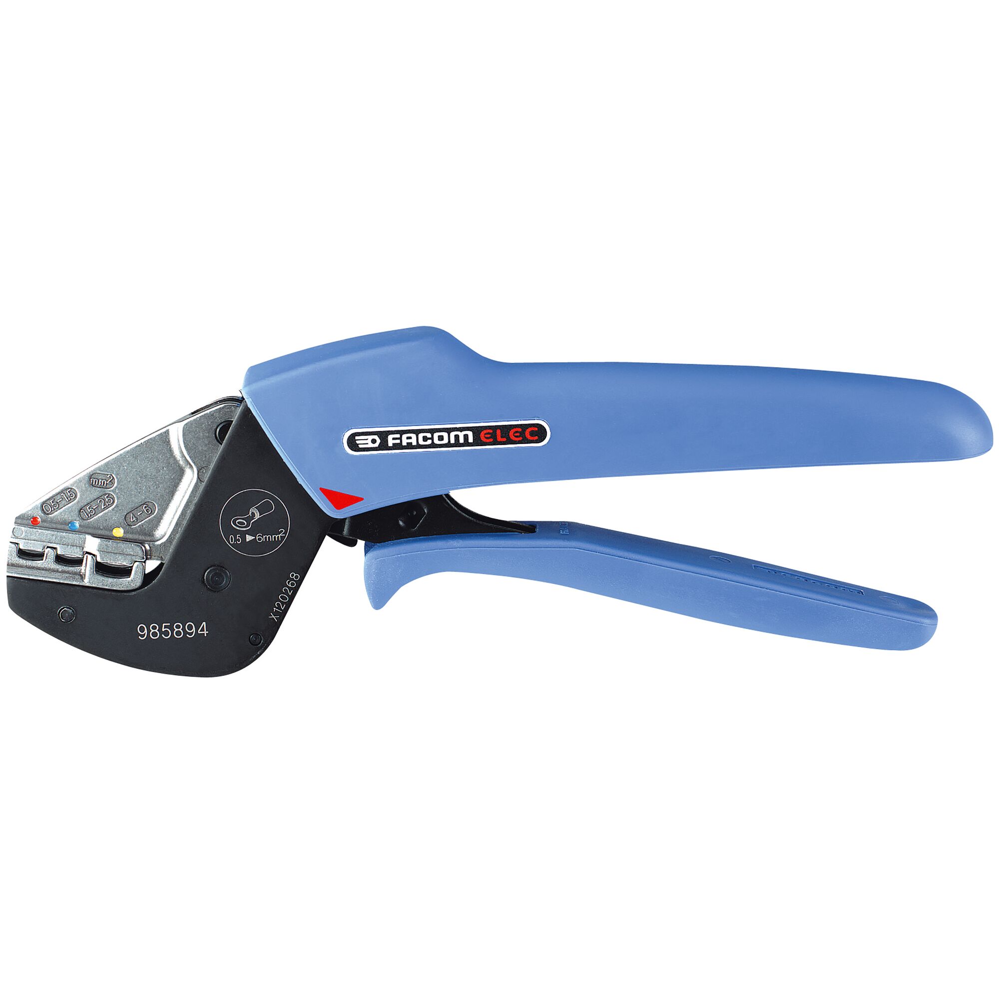 Crimping pliers for pre-insulated terminals | FACOM