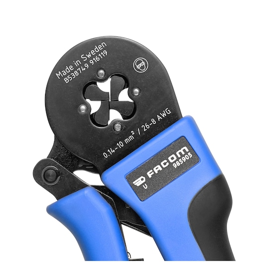 0.14 - 14mm Serkan 360 All-In-One Square Crimper