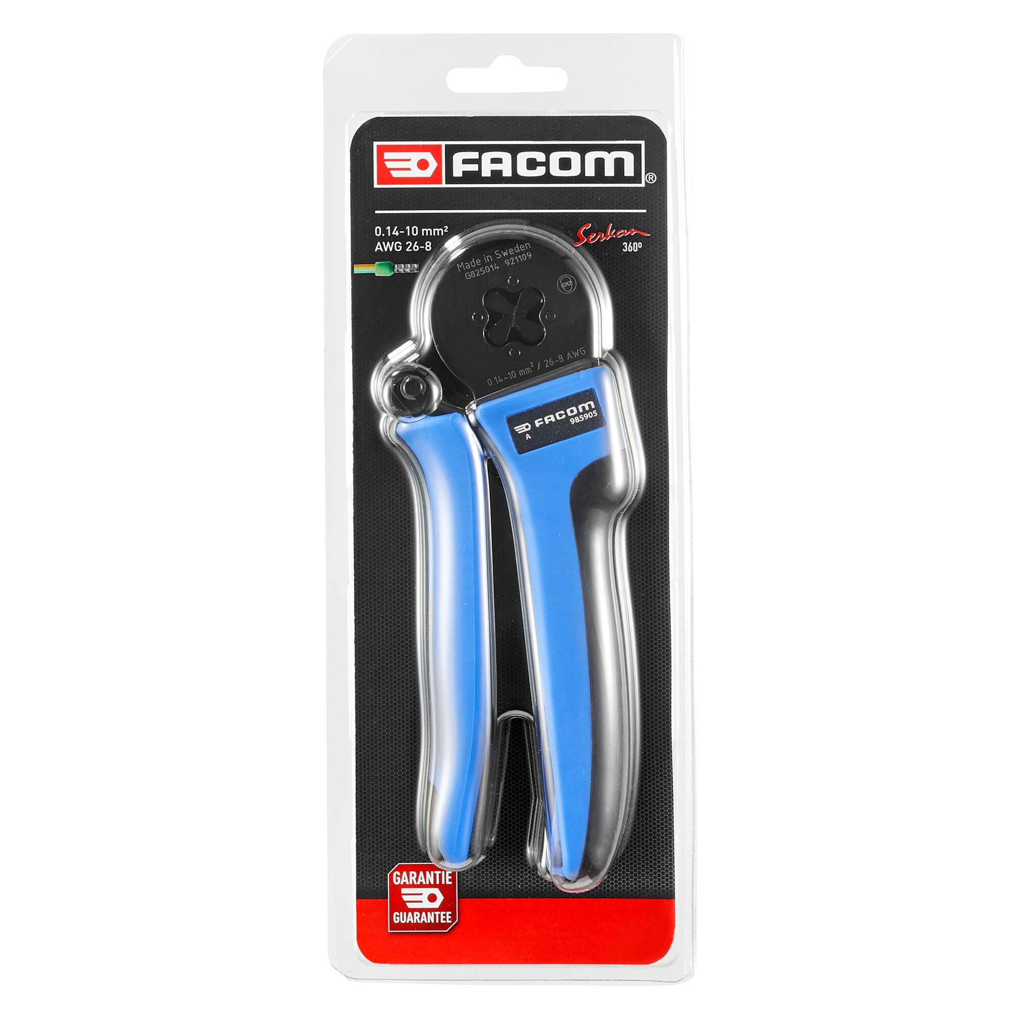 0.14 - 14mm Serkan 360 All-In-One Square Crimper | FACOM