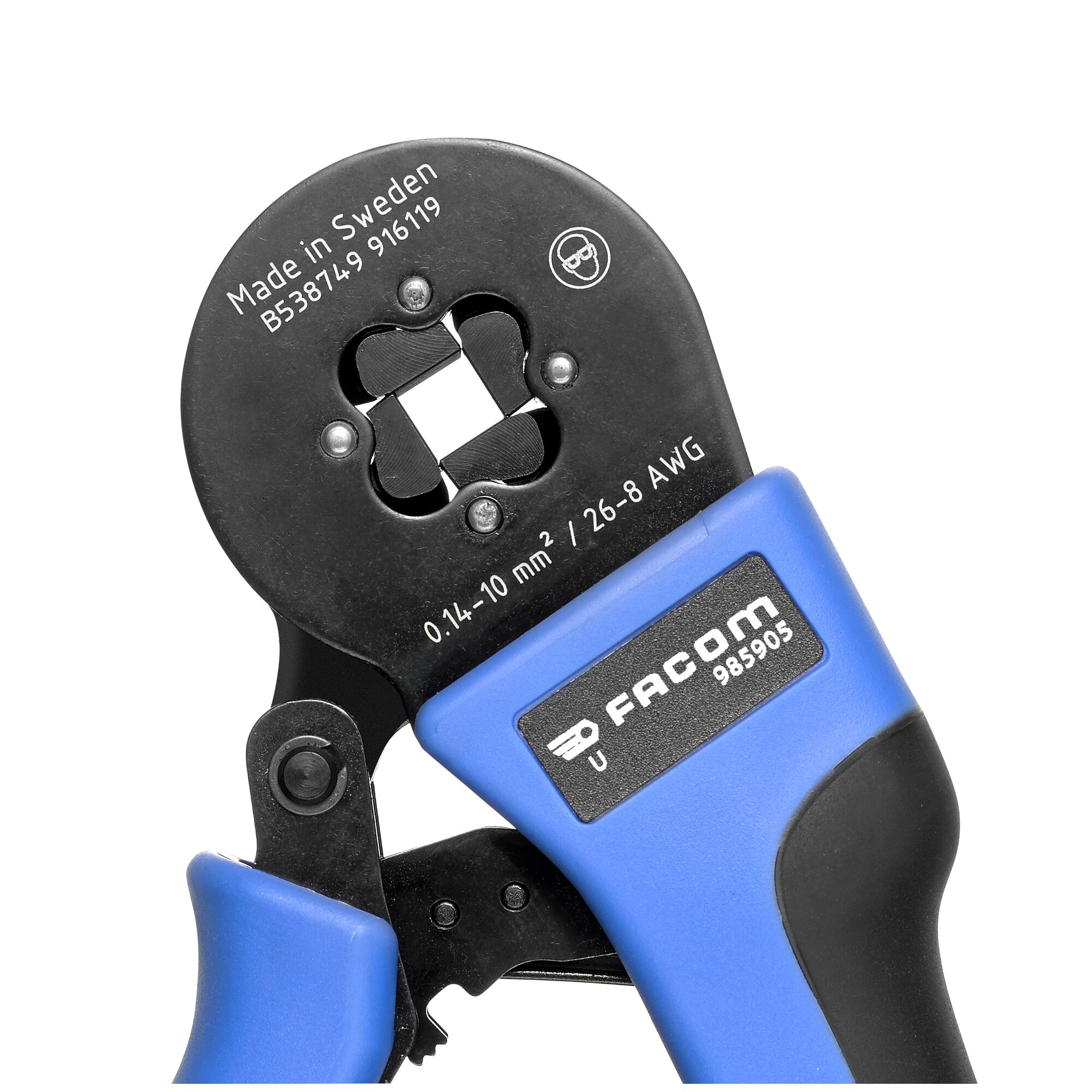 0.14 - 14mm Serkan 360 All-In-One Square Crimper | FACOM