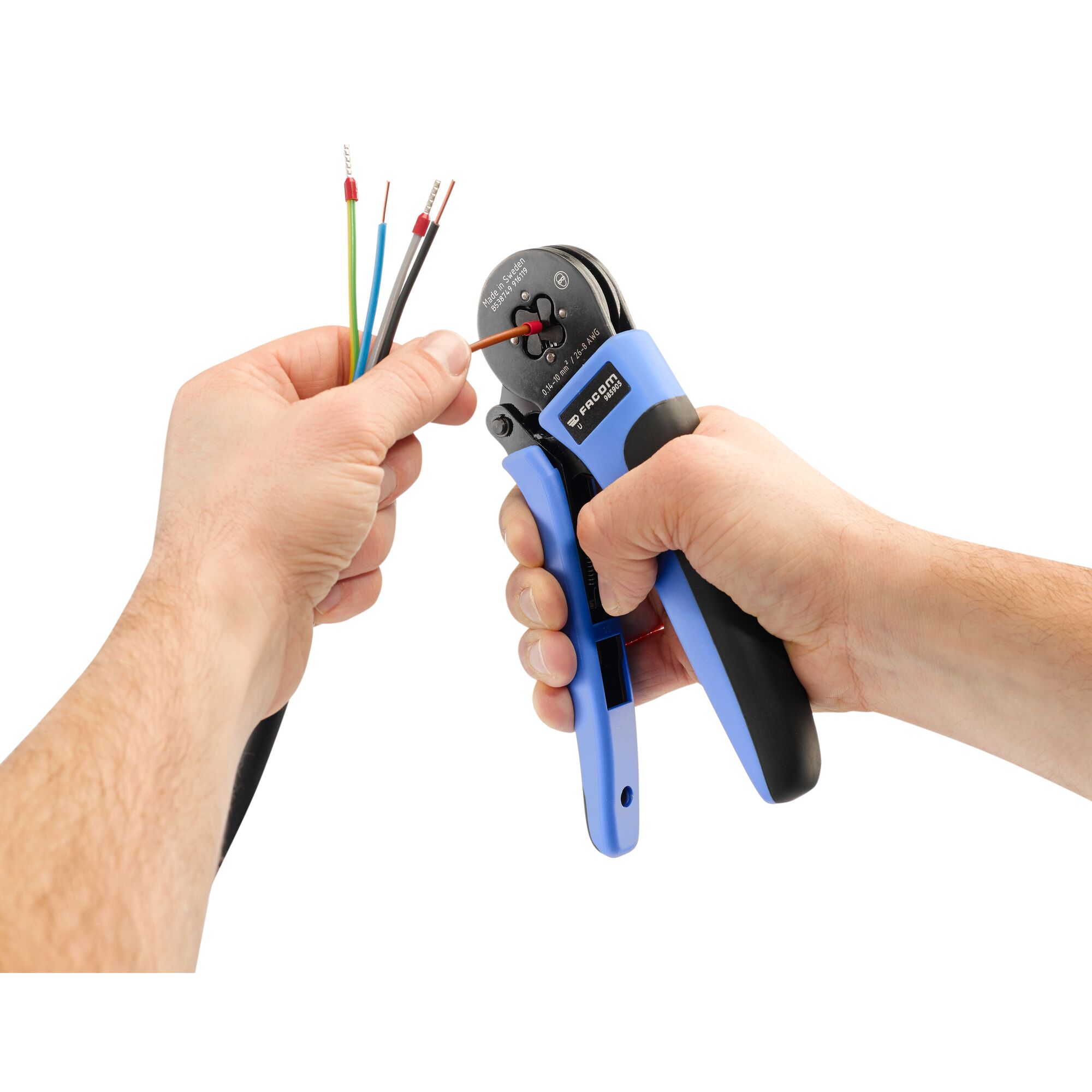 0.14 - 14mm Serkan 360 All-In-One Square Crimper | FACOM