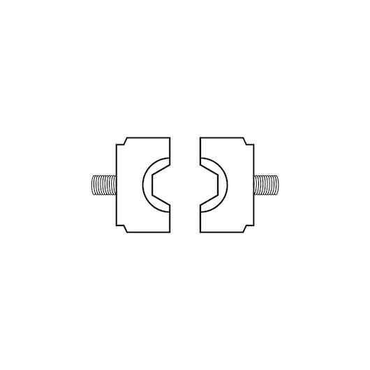 Hexagonal Crimping Dies for Crimping Pliers 985913