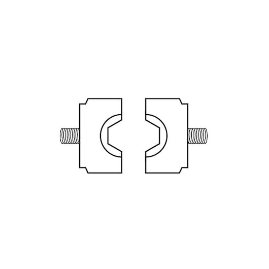 Hexagonal Crimping Dies for Crimping Pliers 985915