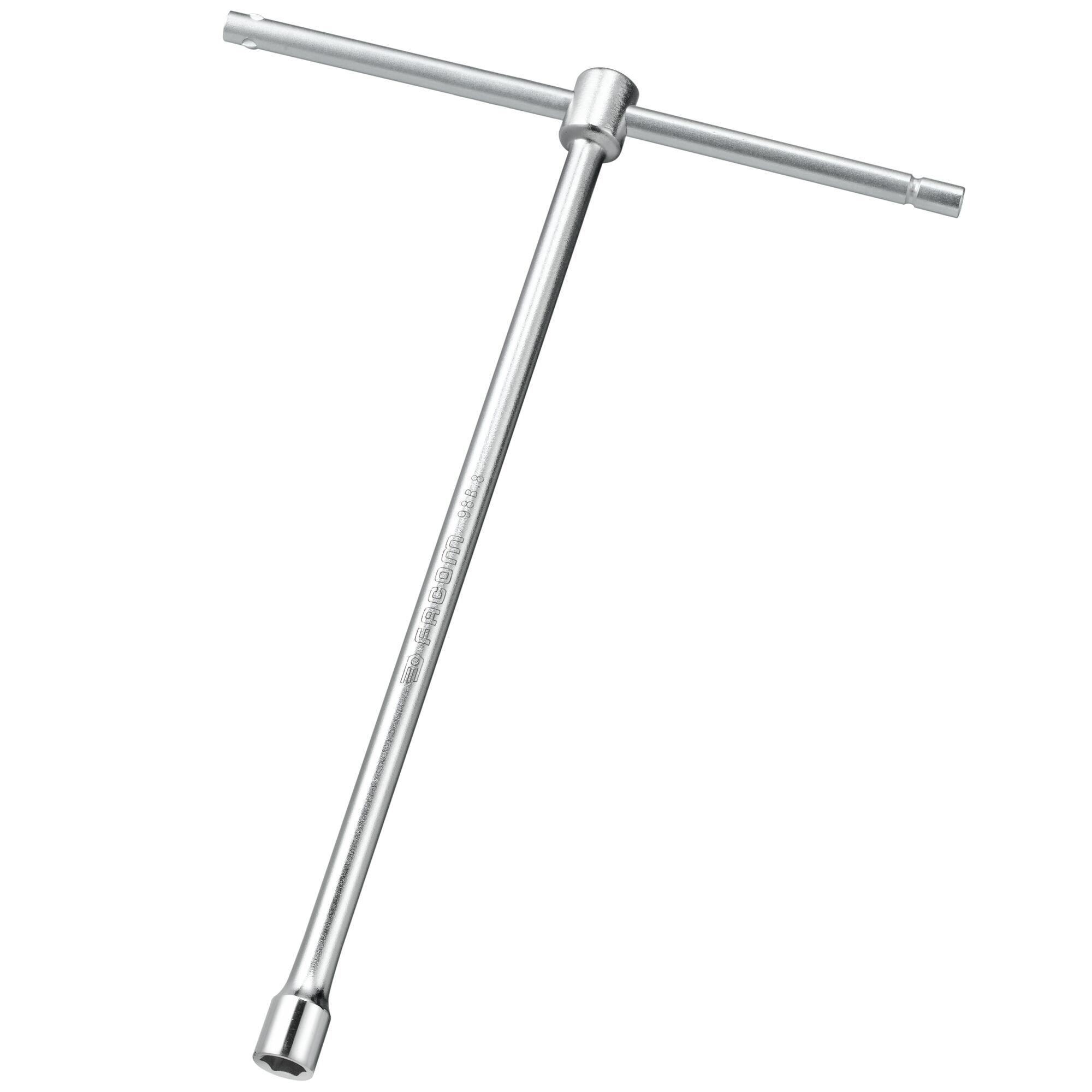 Sou_labo_tencho【TIPSAWDAI、&on、HOOK】 SOCKET T-HANDLE WRENCH - 98B - Sliding Handle - Satin Chrome