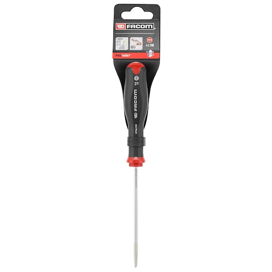 Screwdriver PROTWIST® 4 x 100mm Screwdriver for Slotted Head, Milled Blade