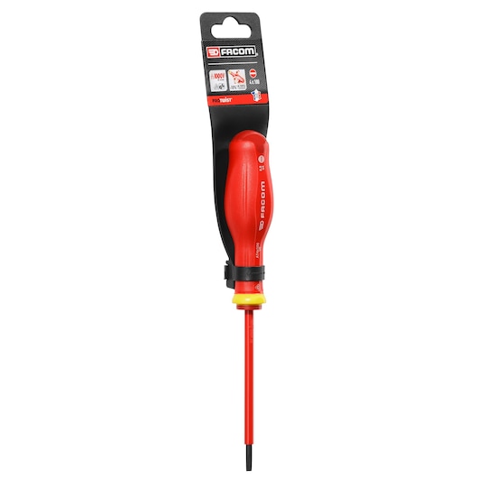 PROTWIST® 1000V Insulated Screwdriver for Slotted Head, 4X100 mm