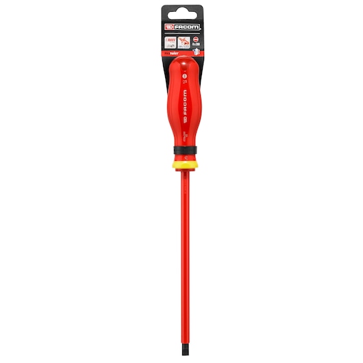 PROTWIST® 1000V Insulated Screwdriver for Slotted Head, 8X200 mm