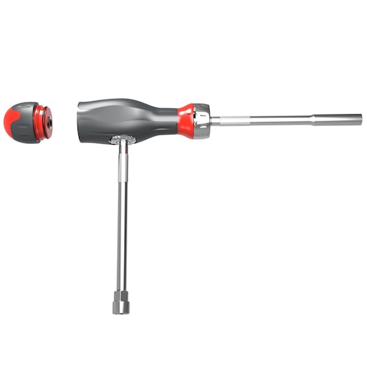PROTWIST® 1/4 in. 3 in 1 Dual Nut Ratchet Handle Set in Pouch