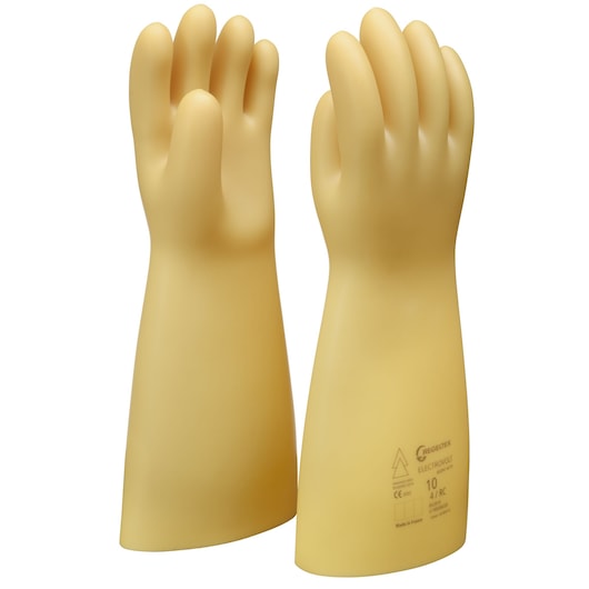 Insulated gloves natural latex 1 mm thick