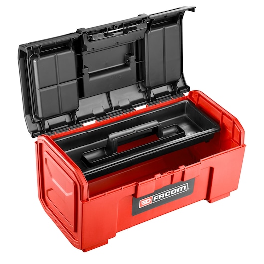 Plastic Toolbox Self-Closing Model 16"