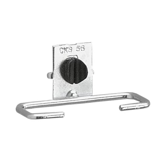 Photo of Facom CKS56A metal wall hook with black knob, front angle, on white background.