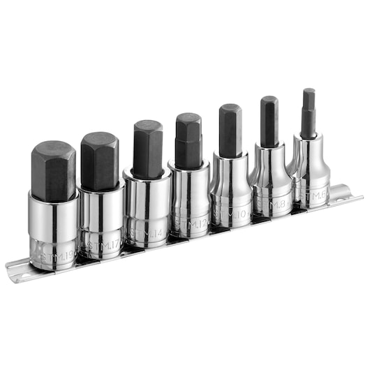 6 Pin 1/2 in. Socket Rails