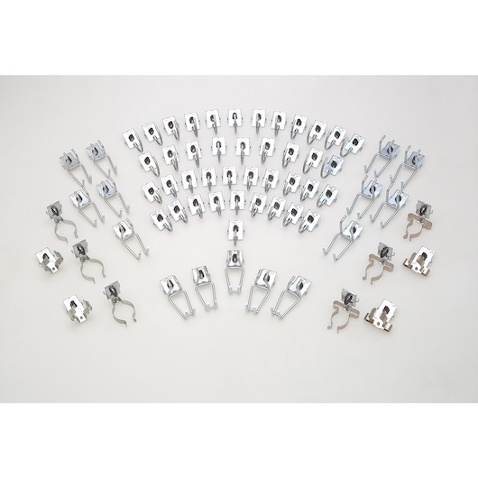 Set of 30 Individual Metal Hooks