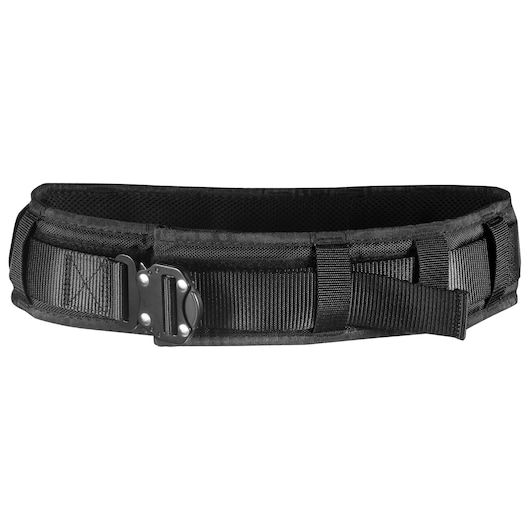 Facom CT70-100 photography of black utility belt with metal buckle, front angle on white background.