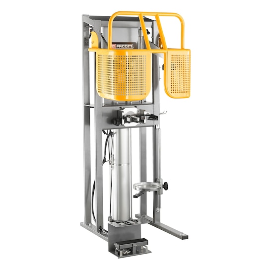 Pneumatic spring compressor machine, 2.5 t