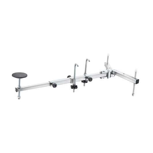 Facom DM_UES metal bodywork repair tool with adjustable arms, side view, SKU DM_UES