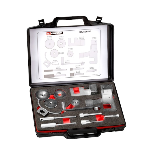 Timing tools kit for Renault diesel engine