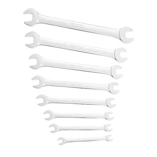 EXPERT by FACOM® Open end wrenches set, Metric 8 pieces
