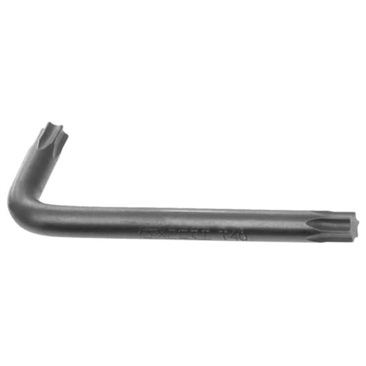 Facom E113994 L-shaped Torx key, matte steel finish, front angle on white background.