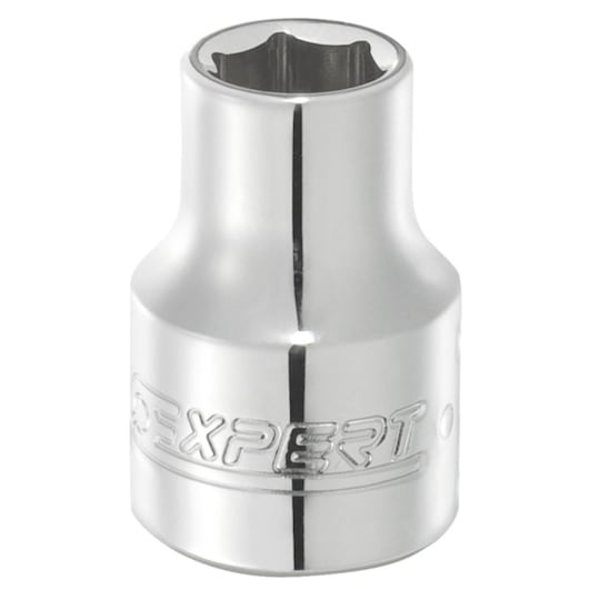 Facom E117088 chrome socket, photography of front angle on white background.