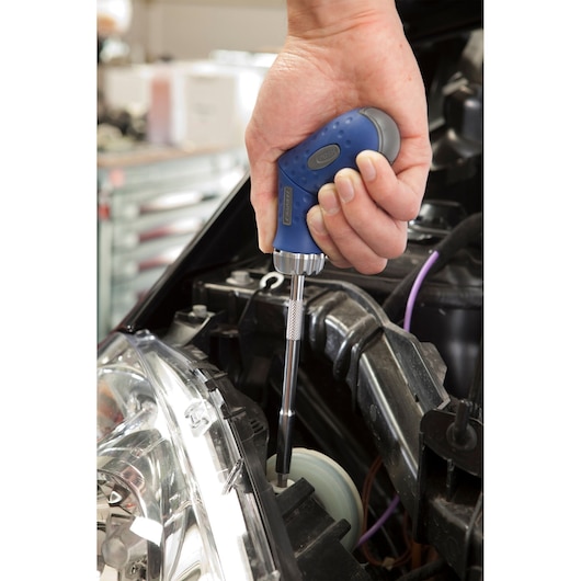 EXPERT by FACOM® Ratcheting Angled Handle Screwdriver